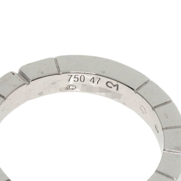 CARTIER 18k White Gold Diamond Lanier Ring - Picture 6 of 10